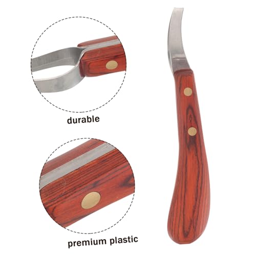 Couteau à sabot professionnel pour taille de corne dure de cheval