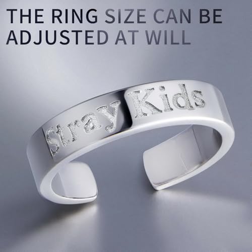 Skz Ring Stray Inspired Merch Jewelry Stay Fans Gifts for Boys and Girls Women3