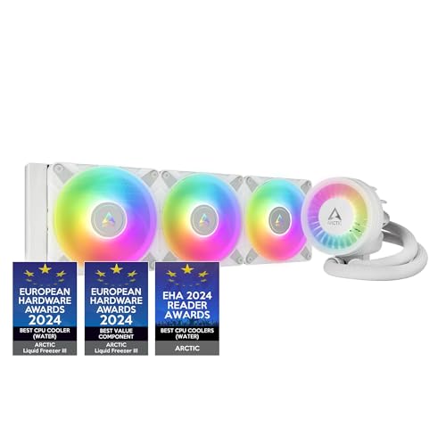 ARCTIC Liquid Freezer III 360 A-RGB - PC à refroidissement par eau, refroidisseur d’eau...