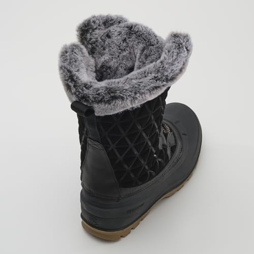 Kamik Damen SNOVALLEY6 Winterstiefel, Schwarz (Black BLK), 39 EU