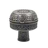 JIUJIA-GU Hookah Bowl Reuse Electronic Hookah Charcoal Holder Heater Hookah Bowl Larger Charcoal Holder with Screen Shisha Heat Management