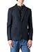 Produktbild TOM TAILOR Herren 1028768 Blazer, 28492-Dark Blue Melange Wooloptic, 46