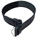 Scottish Highland Black Masonic, Thistle, Plain and Celtic Twist Kilt Belts without Buckle (Large, Plain)