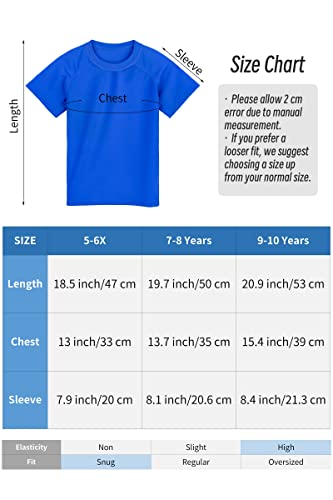Poroka 3 Pack Boys Rash Guard UPF 50+ Short Sleeve Sun Protection Swim Shirt with Quick Dry Swimwear2