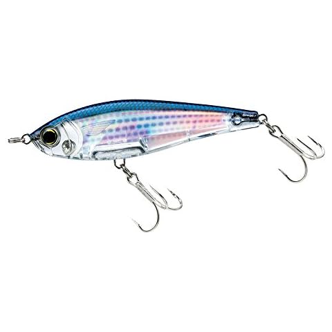 Yo-Zuri 3D Inshore Twitchbait Slow Sinking Lure, Mullet, 90mm/3-1/2 Cover