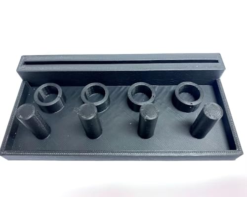 Image of Chris's Aquatic Design API Test Kit Stand and Drying Station for Aquariums (Black)