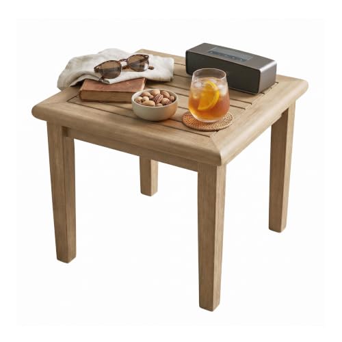 Signature Design by Ashley Gerianne Outdoor End Table, Eucalyptus Wood - image 1