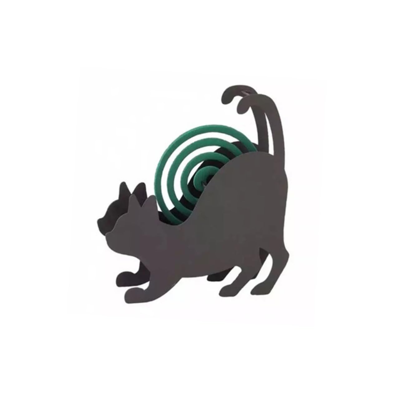 - Porta spirali in ferro, a forma di gatto, decorazione per scrivania, tavola