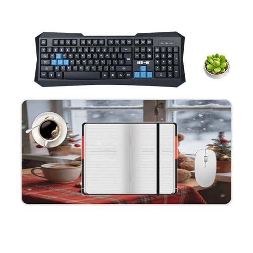 Christmas Joy Desk Pad de caucho 30x60cm impermeable miniatura 4