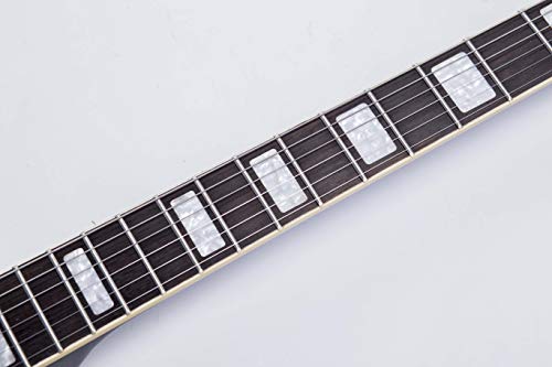 Image of GROTE Jazz Electric Guitar Hollow Body Chrome Hardware P90 pickup (Vintage Sunburst)