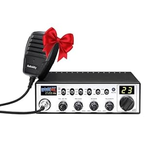Radioddity CB-900 PRO CB Radio, AM/FM Mobile Radio with NOAA, RX & TX Noise Reduction, ASQ VOX Instant Emergency Channel 9, Support PA System, SWR High Alert for Trucker Driver