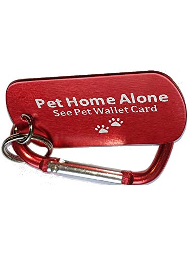 Esosy Pet Dog ID Tag and Emergency Wallet Card with Laminating Pouch