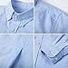 eton kidd Boys Oxford Long Sleeve Shirt 100% Cotton Button Down Collar Back Yoke Adjustable Cuffs Blue