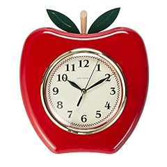Apple 9 Inch Quality Quartz Battery Operated 3 Dimensional Easy to Read Apple 9 Inch Quality Quartz Battery Operated 3 Dimensional Easy to Read product image