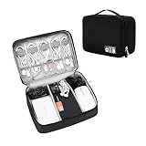 VOCUS Electronics Organizer Travel Cable Organizer Bag for Electronics Accessories, Portable Tech Ca