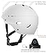 Tontron Adult Whitewater Kayaking Canoeing Watersports Helmet (Matte White, Large)