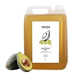 Omega Pressery Avocado Oil for Cooking - 5L | Neutral Flavour | High Smoke Point 270°C | Pure Cooking Oil | Bulk Size for Commercial Use | Frying, Roasting, Baking & Air Frying at High Heat