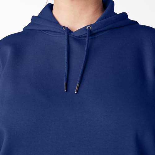 Image of Dickies womens Women's Plus Heavyweight Logo Sleeve Pullover