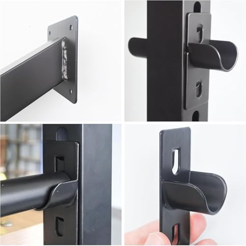 Large Fabric Roll Storage Rack with Adjustable Hanging Rod Commercial Heavy Duty Steel Organizer Holder Large Textile,210cm/82.7Inch Tall Metal Car Vinyl Holder, Multi-Use Wall Mount Storage