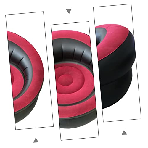 Asiento hinchable portátil y resistente PRETYZOOM sofá inflable de PVC plegable exterior 8