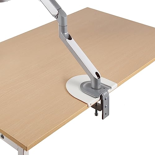 サンワサプライ(Sanwa Supply) モニタアーム補強プレート グラつき軽減・傷防止 ホワイト CR-LAPLT1W