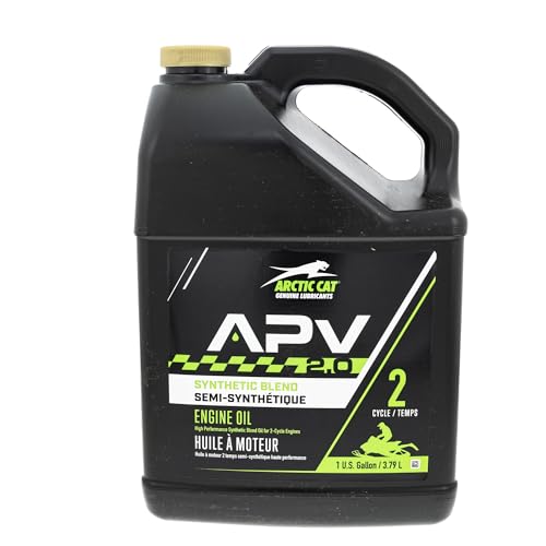 Arctic Cat 671-00039-004 APV 2.0 Synthetic Blend 2-Stroke Injection Oil 1 Gal