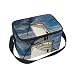 Skyrim Mountains Winter lunch box borsa termica grande Cooler Tote bag per donne uomini 10x7x6 in Multi11
