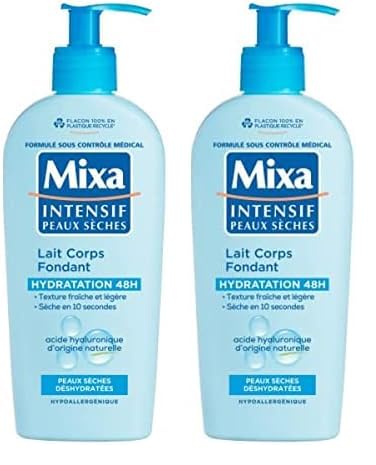 Lait Corps Peau Sèche Et Déshydratée Hydratation 48h Acide Hyaluronique Mixa La Pompe De 250ml - vue 8