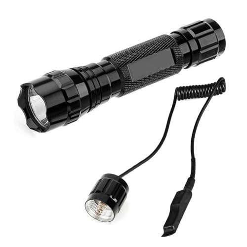 Lampe torche tactique WINDFIRE 501B 1 mode super lumineuse pour rail Picatinny