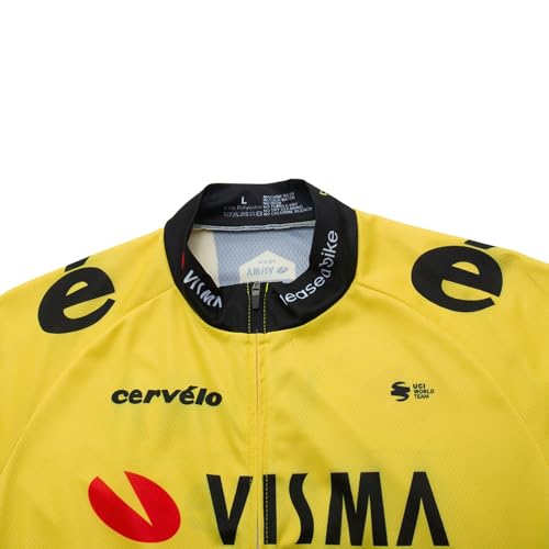 X-CQREG Men's Cycling Bike Jersey Short Sleeve Biking Shirt with 3 Rear Pockets + Zipper Pocket Breathable Quick Dry Bicycle Jersey, 1, S - Image 4