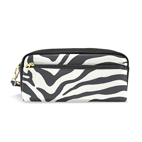 Preisvergleich Produktbild Lawenp Großes Federmäppchen und PU-Ledertasche Milan Metallic Navy Gold Reißverschlusszubehör Zubehör Bleistiftbeutel Comestic Makeup Bag für Mädchen und JungenGroßes Federmäppchen und PU-Leder