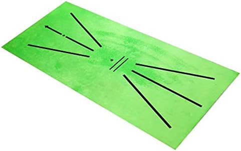 nyatek Golf Hitting Mat,Mini Golf Practice Training Mat Aid Swing Detection Batting Game, Portable Golf Training Turf Mat Gift for Home Office Outdoor Use