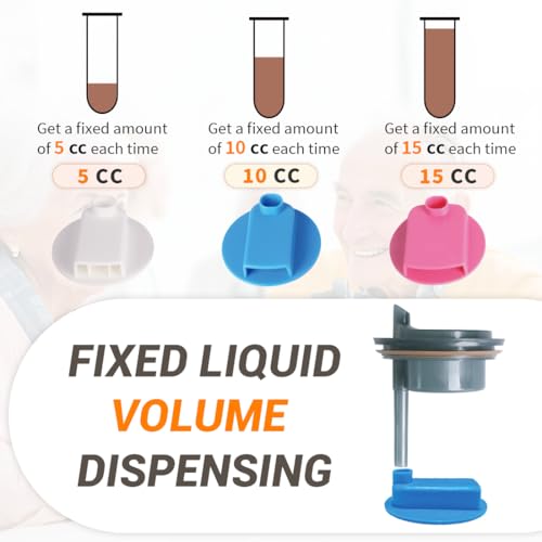 Image of Dysphagia Regulating Drinking Cup for Swallowing Difficulty Adults with 5cc 10cc 15cc Sip Options, Limited Slow Flow Cup for Choke Prevention (White)