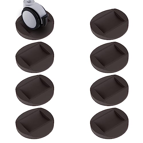Bed Stoppers Silicone Caster Cups (8)