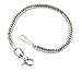 Diamond Cut Double Link Heavy Chain Bikers Wallet Key Chain Style (30)