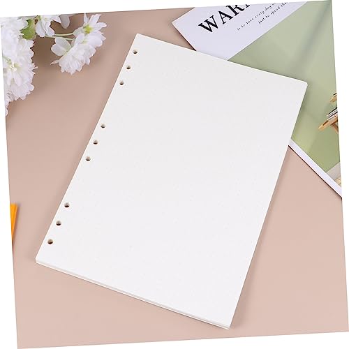 Cuadernos diarios puntos papel de reemplazo B5 con 9 agujeros para notas 3