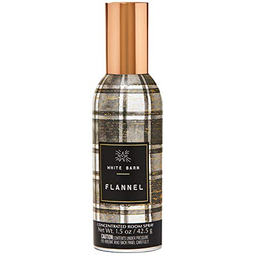 White Barn Bath and Body Works Flannel Concentrated Room Spray 1.5 Ounce