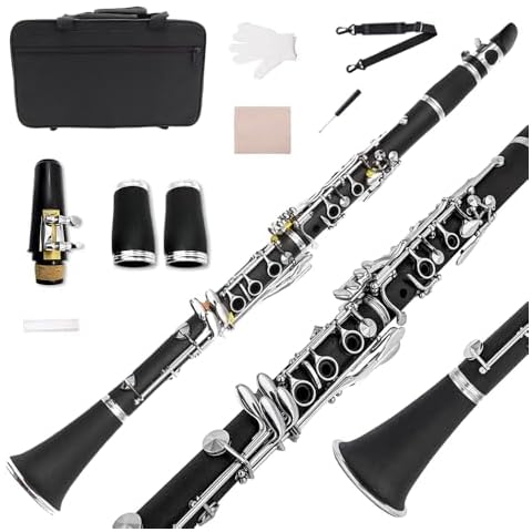 Yinfente Bb Clarinet for Beginners with Accessories Cover