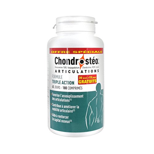EA Pharma - Chondrostéo Formule Triple Action - 180 Comprimés dont 15 jours offerts Cover