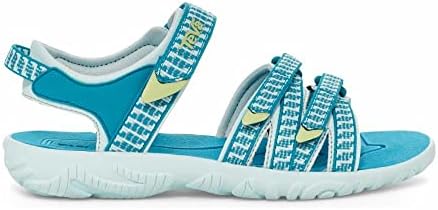 Teva K Tirra Sandal, Falls Algiers Blue, 11 US Unisex Little Kid | Image 7