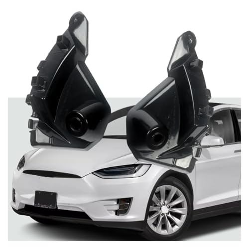 Spoiler de pare-chocs avant de voiture et support garde-boue Model X