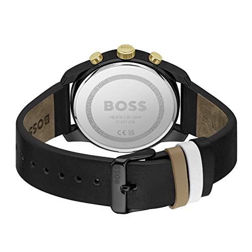 Image of BOSS Men's Quartz Chronograph Watch, Multi Dial, Innovative and Water Resistant up to 50 Meters 5ATM, Gift for Him