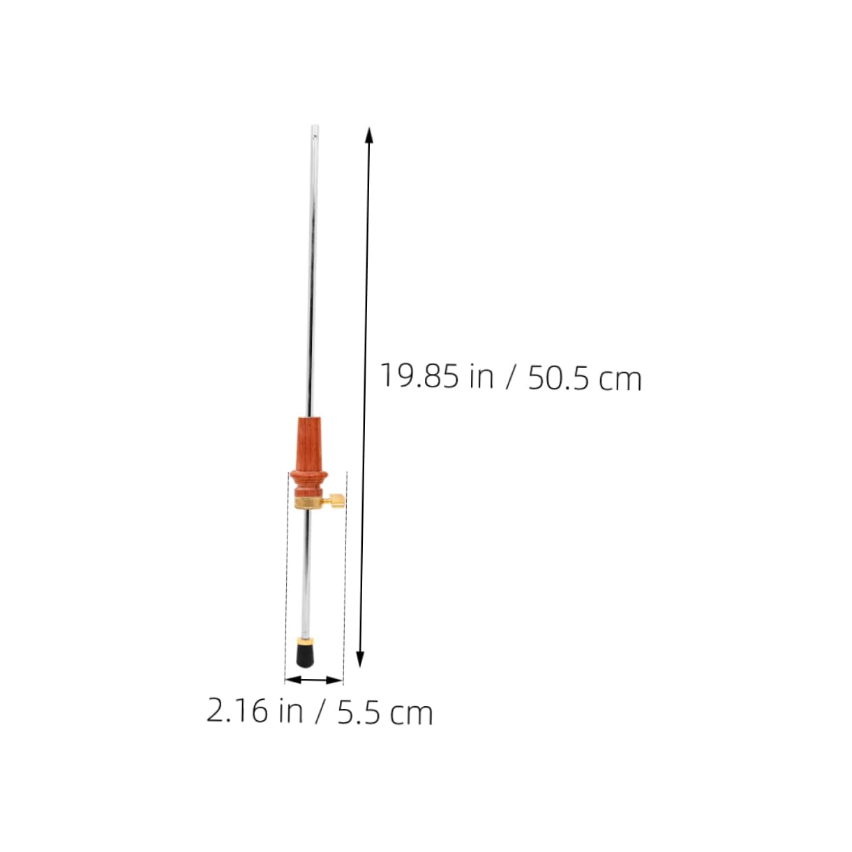 Milisten Adjustable Cello Support Rod Durable Endpin Replacement for Cello Portable Tail Rod with Non Slip Design for Musicians Seeking Reliable Support