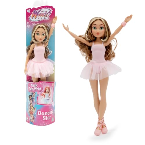 Winx, Poupée articulée, 27 cm, Série Dancing Star, Modèle Flora, pour Les Enfants dès 4 Ans,...