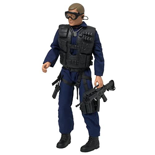 Action Man De Peterkin | Night Ops | Figura de acción de 12 Pulgadas con 30 Puntos de articulación y Accesorios | Edición Especial de 4ª generación | Figuras de acción | A Partir de 3 años