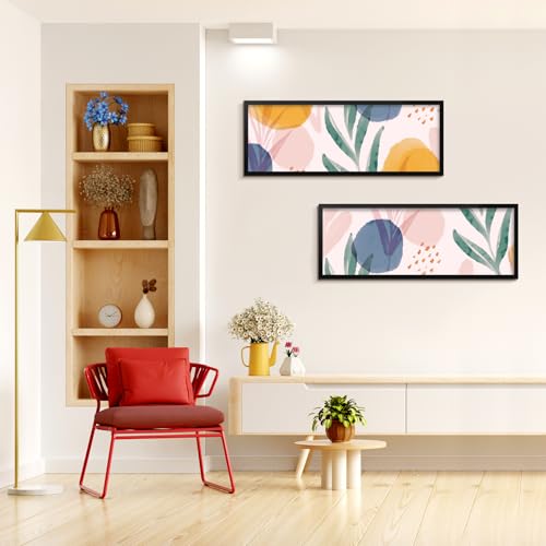 LaVie Home 12x30 Picture Frame for Wall Display, 12x30 Black Picture Frame with HD Plexiglas, 12 x 30 Frame 1 Pack, Display Frame for Vertical or Horizontal, Classic Collection