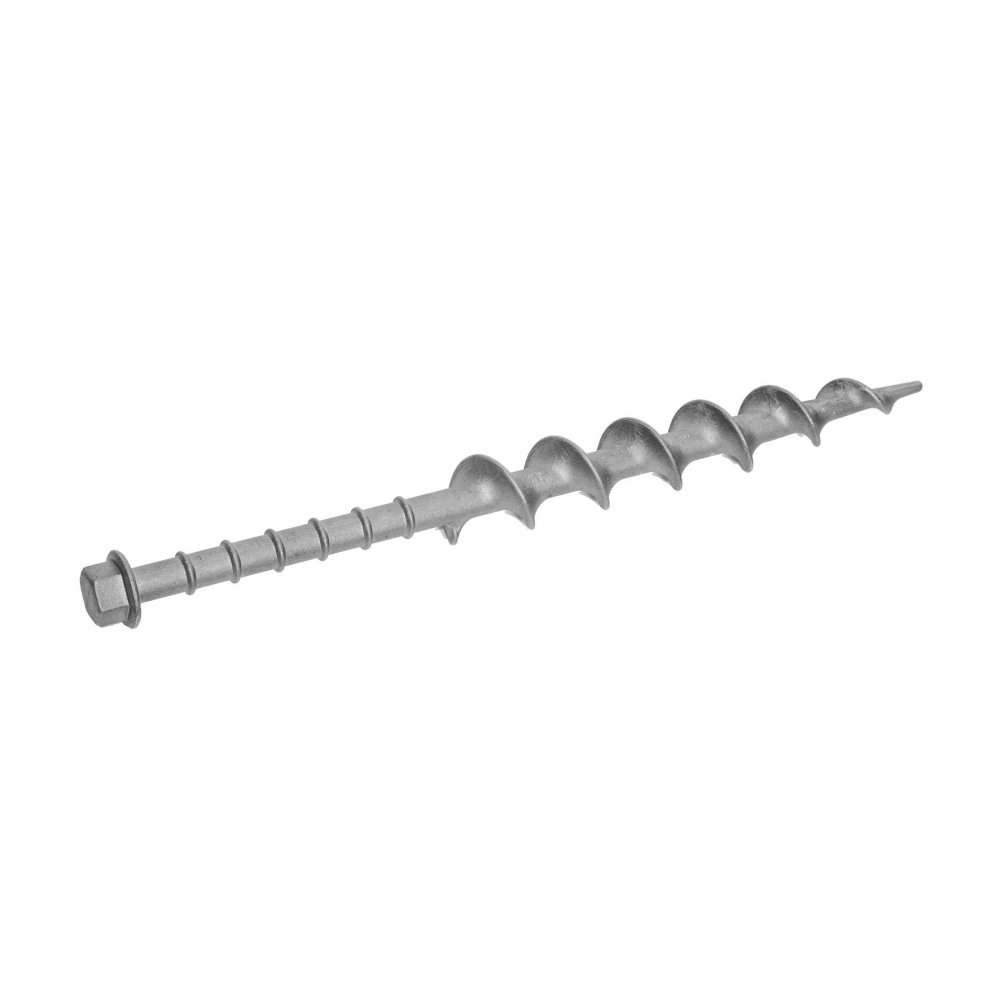 Peggy Peg – 2 Stück Schraubheringe Long aus Aluminium 31cm – Erdschrauben für Normale bis sandige Böden & Böden mit Geröll – hochbelastbare Zeltheringe für Großzelte, Leinen, Planen, Sturmverspannung