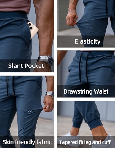 AhaAha All Day Elite Selected Unstoppable Jogger Men's Sweatpants Quick-Drying Stretch Sports Trousers3