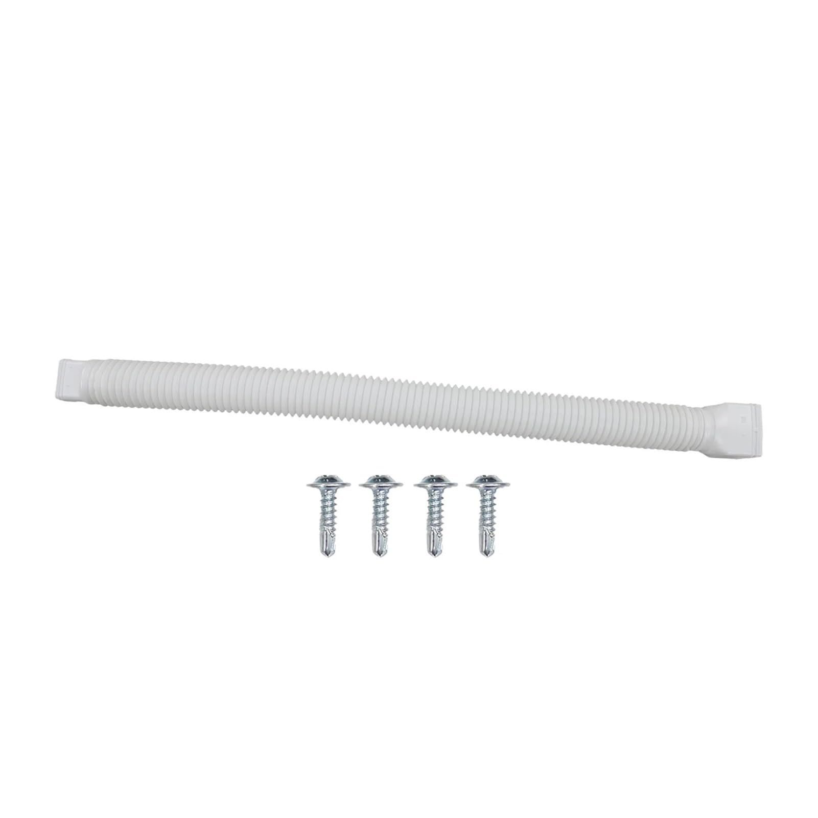 Xvdrfsd White Drain Pipe Downspout Extender Retractable Rain Gutter Drainage Pipe Down Spout Drain Extensions Retractable Downspout Extender(White)