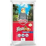 Kaytee Fiesta Max Premier Bird Food For Cockatiels, 25-Pound